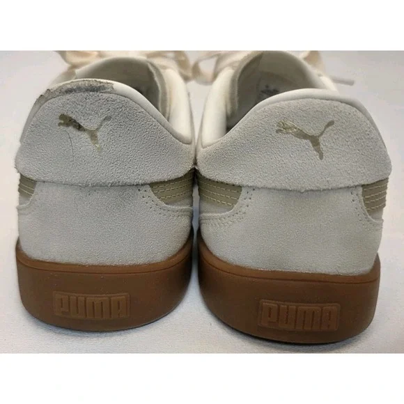 Womens Size 8.5 PUMA Club 5V5 Suede Gum Sneaker Frosted Ivory-Toasted Almond - Picture 6 of 10